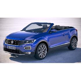 Volkswagen T-Roc cabrio 2020 3D model